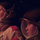 Cole Sprouse and Lana Condor in Moonshot.